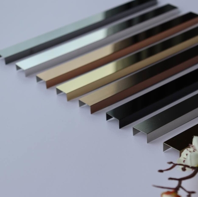 Manufacturer U Profile 304 Stainless Steel Tile Trim U Shape