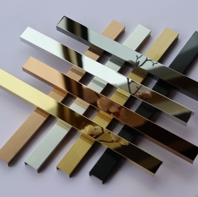 Manufacturer U Profile 304 Stainless Steel Tile Trim U Shape