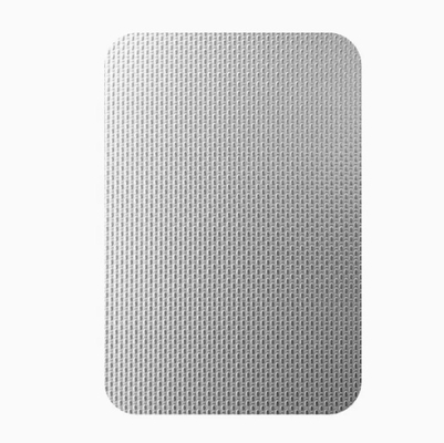 Ss304 201 Embossed Linen Stainless Steel Sheet Decoration Plate