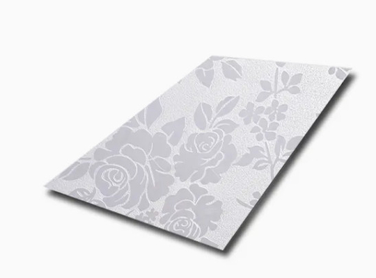 Durable Ss304 Mirror Embossed Stainless Steel Sheet for Signage and Decorations