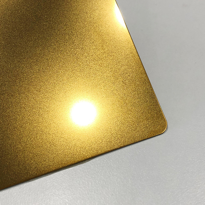 Pvd Decorative Stainless Steel Sheet 1000mm Width With 7c PVC Film