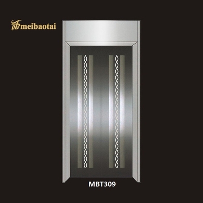 Etching 201 Stainless Steel Sheet 2.438m Length PVD Coated Silver Color