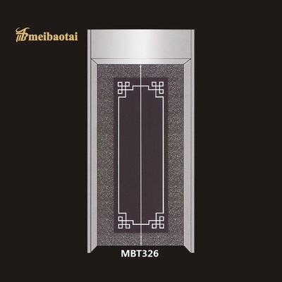 MBT Elevator Stainless Steel Sheet Black 3048mm Length With Slit Edge