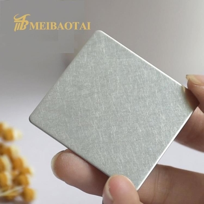 Stainless Steel Decorative Wall Covering Sheets , 6mm 304 Stainless Steel Sheet