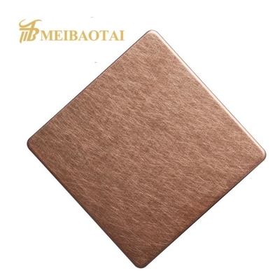 Decorative Stainless Steel Sheet Metal 3mm 304 Grade Viberation Technique