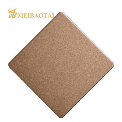 8FT Decorative Stainless Steel Plate , 0.55mm Pvd Coated Stainless Steel Sheet