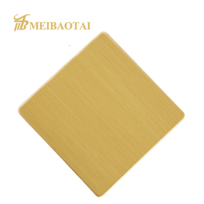 0.55mm Thickness Hairline Stainless Steel Sheet 304 Grade Decoration Plate