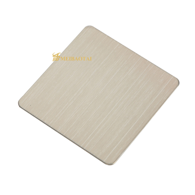 PVD Coated Stainless Steel Panels 4x8 With 7c PVC Film