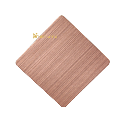0.55mm Thickness Hairline Stainless Steel Sheet 304 Grade Decoration Plate