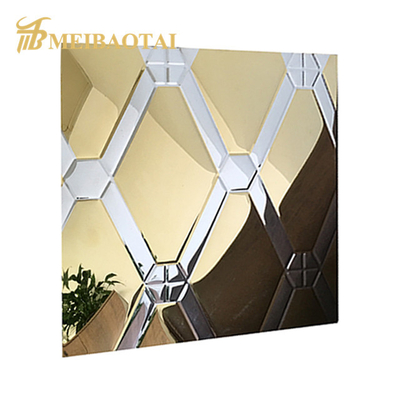 Cold Rolled 430 Embossed Stainless Steel Sheet Mill Edge