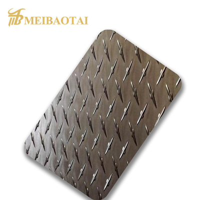 Pvd Embossed Stainless Steel Plate With 90 Micron Laser PVC Film