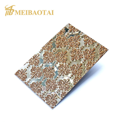 Customized Pattern Embossed Stainless Steel Wall Panels Near Me