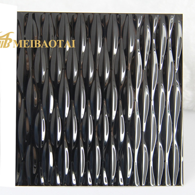 SS304 201 430 5WL 6WL Line Stainless Steel Sheet Decoration Embossed Plate