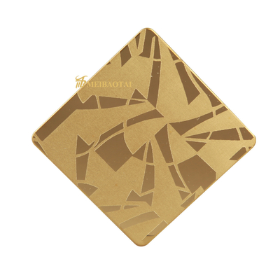 Customized Etched Stainless Steel Sheet 1.0mm Thickness
