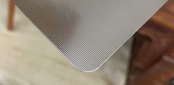 SS304  4*8ft 0.65mm Stainlesss Steel Embossed Sheet Decoration Plate