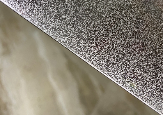 SS304  4*8ft 0.65mm Stainlesss Steel Embossed Sheet Decoration Plate