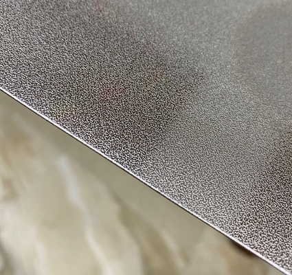 SS304  4*8ft 0.65mm Stainlesss Steel Embossed Sheet Decoration Plate