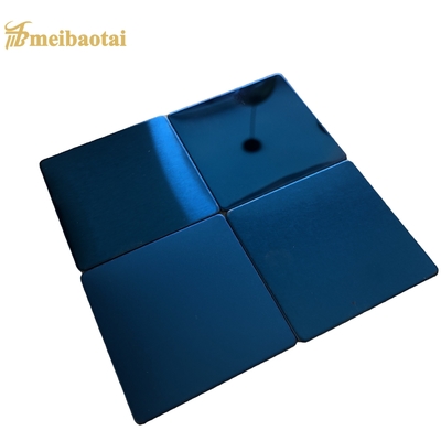 Mirror Finish Decorative Stainless Steel Sheet 4x8 0.6mm Thickness