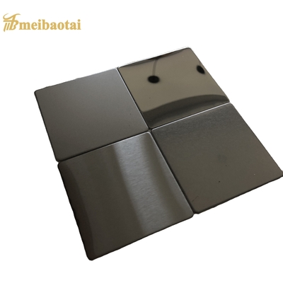 Mirror Finish Decorative Stainless Steel Sheet 4x8 0.6mm Thickness