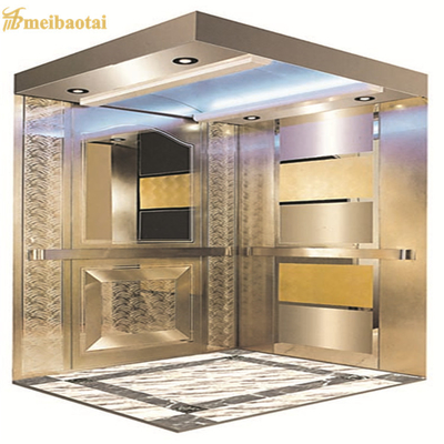 Luxury 304 Stainless Steel Sheet 1.0mm Thickness Decorative Elevator Lift Plate