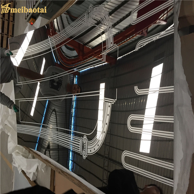 Etched Elevator Stainless Steel Sheet 1.0mm-3.0mm Thickness Slit Edge
