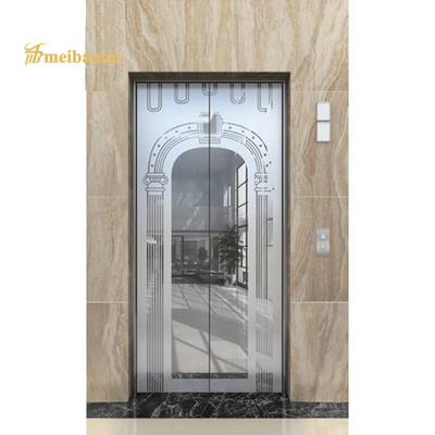 SS304 Elevator Stainless Steel Sheet Etched Pvd Color Coating 1219x2438mm