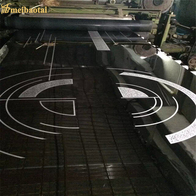 Stainless Steel Pattern 340 Etched Sheet For Building Wall Elevator Sheet