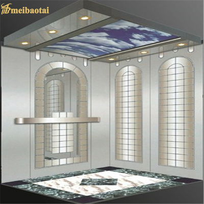 SS304 Elevator Stainless Steel Sheet Etched Pvd Color Coating 1219x2438mm