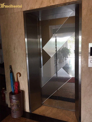 SS304 Elevator Stainless Steel Sheet Etched Pvd Color Coating 1219x2438mm