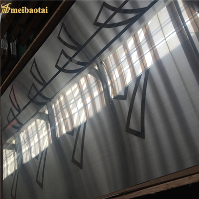 304 Etched Elevator Decoration Stainless Steel Sheet Size 4X8 4X10 Feet