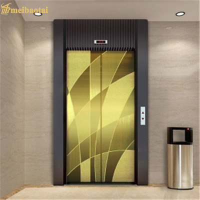 ASTM 8FT Length Elevator Stainless Steel Sheet Mirror Custom