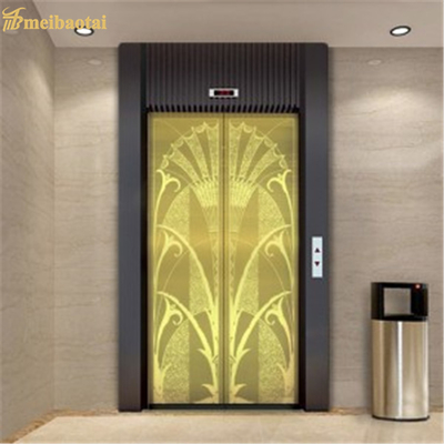 201 304 316 Mirror Etched Elevator Stainless Steel Sheet Customized Pattern