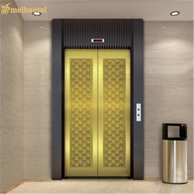 201 304 316 Mirror Etched Elevator Stainless Steel Sheet Customized Pattern
