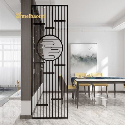 Stainless Steel Art Deco Room Divider In Rooms Hall 8mm Thickness