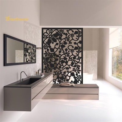 Thickness 0.3-3.0MM Stainless Steel Room Divider Antique Bronze Mirror Finish