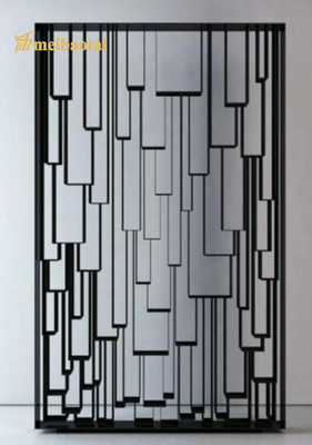 Thickness 0.3-3.0MM Stainless Steel Room Divider Antique Bronze Mirror Finish