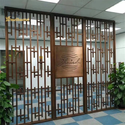 Color 201 304 Stainless Steel Room Divider 0.3-3.0MM Thickness