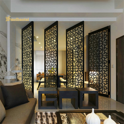 Color 201 304 Stainless Steel Room Divider 0.3-3.0MM Thickness