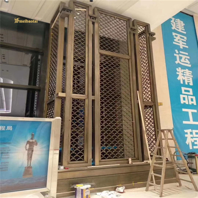 Hotel Restaurant Engineering Stainless Steel Partition