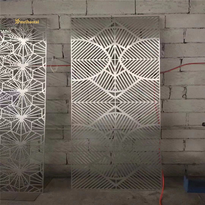 Bronze Color Customize Metal Room Dividers Partitions Decorative For Hotel