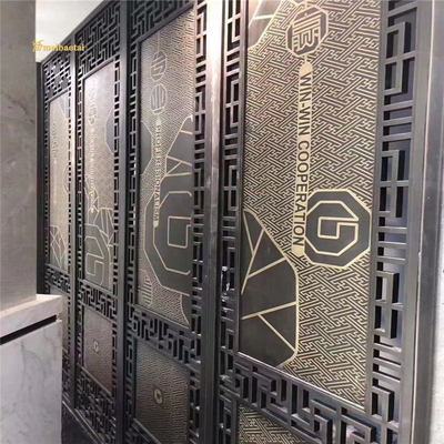 Aluminum 8mm Metal Partition Customized Color Size Room Divider