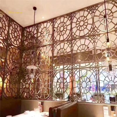 New Style Project Screen Stainless Steel Room Divider Decoration Hotel,Wall