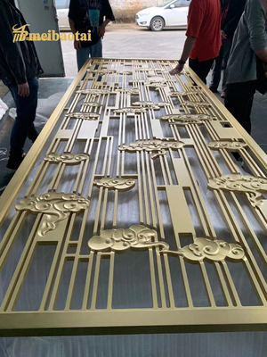 Many Style Rose Gold Bronze Gold Color Stainless Steel Room Divider Decoration Hotel ,home