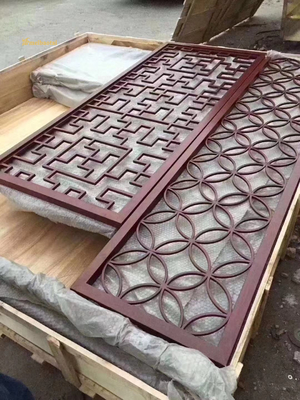 201 304 Stainless Steel Room Divider Antique Bronze Mirror Finish