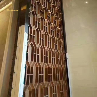 Ss304 Stainless Steel Art Deco Room Divider In Rooms Hall