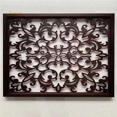 SS304 201 Hairline Stainless Steel Screen Decoration Room Divider