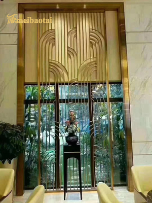 Arbitrary Length Mirror Finish Stainless Steel Room Divider Mill Edge