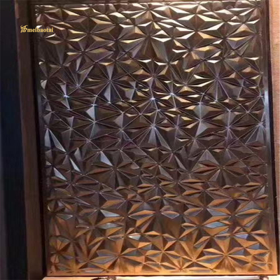 Arbitrary Length Mirror Finish Stainless Steel Room Divider Mill Edge
