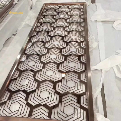 Customizable Stainless Steel Room Divider for Various Applications