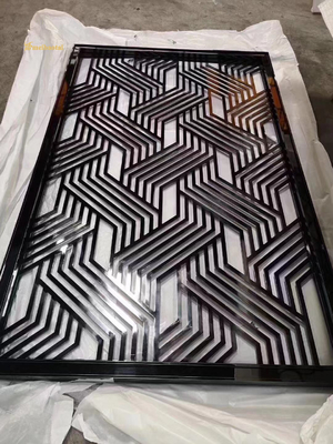 3048mm Stainless Steel Room Divider , HRB100 Decorative Metal Screens Outdoor